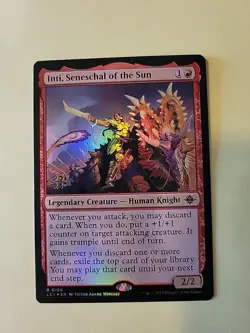 Inti, Seneschal of the Sun (Foil/Stamped): The Lost Caverns of Ixalan - MtG - Image 2
