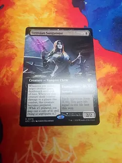 Stensian Sanguinist (Extended Art) - Commander: Secrets of Strixhaven - NM - Image 1