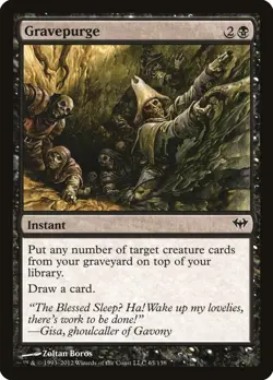 Gravepurge | #65 | DKA | MTG | Regular | LP - Image 1