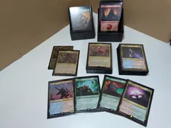 Tyranid Swarm MTG Warhammer 40k Commander Deck Precon NM Sleeved Deckbox - Image 1