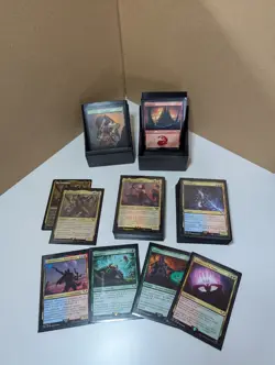 Tyranid Swarm MTG Warhammer 40k Commander Deck Precon NM Sleeved Deckbox - Image 2