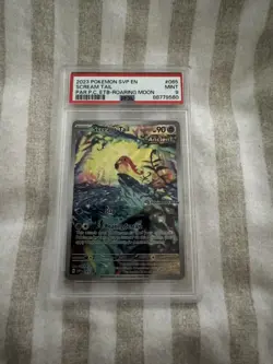 2023 POKEMON Paradox Rift POKEMON CENTER ETB PROMO #065 Scream Tail PSA 9 - Image 1