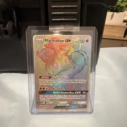 Marshadow GX 156/147 Pokemon 2017 Burning Shadows Holo Sun & Moon Secret Rare - Image 2