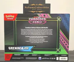 Pokemon TCG: Greninja ex Special Illustration Box Shrouded Fable New & Sealed - Image 2