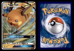 RAICHU GX - SM213 HOLO PROMO SUN & MOON PROMO POKEMON TCG NM - Image 3