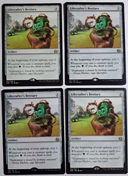 Lifecrafter's Bestiary x1 Aether Revolt Magic the Gathering MTG LP/NM - Image 3
