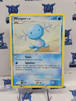 Pokemon Wooper Secret Wonders 118/132 LP - Image 1