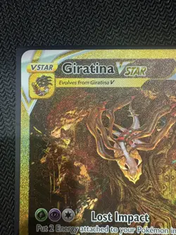 Pokemon TCG Giratina Vstar Crown Zenith: Galarian Gallery Gg69/Gg70 Secret Rare - Image 4