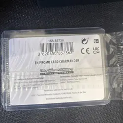 Pokemon TCG Charmander 004/165 EB Games Stamped Promo SEALED - Pokemon 151 - Image 2