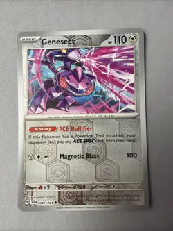 Pokemon TCG * SV Shroulded Fable * 40/64 Genesect REVERSE HOLO U * FRESH PK - Image 1
