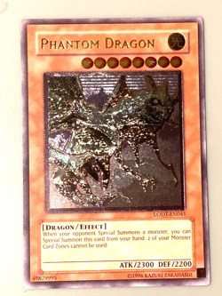 yugioh Phantom Dragon LODT-EN041 Ultimate Rare Unlimited Ed near mint - Image 1