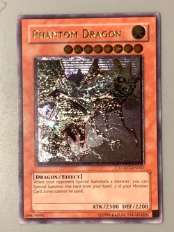 yugioh Phantom Dragon LODT-EN041 Ultimate Rare Unlimited Ed near mint - Image 2