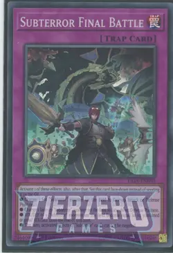 Yugioh Subterror Final Battle FIGA-EN050 Super Rare 1st Edition NM/LP - Image 1