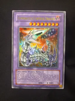 Yu-Gi-Oh! Chimeratech Fortress Dragon JUMP-EN031 Ultra Rare Limited Edition - LP - Image 1