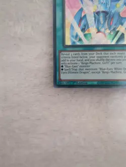 Bingo Machine Go!!! RA02-EN062 Secret Rare 1st Edition Yugioh - Image 4