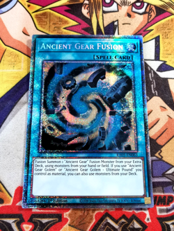 Ancient Gear Fusion ra05-en063 (NEW) Starlight Rare Yu-Gi-Oh! - Image 1