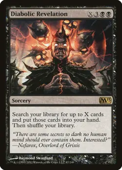 MTG - Diabolic Revelation - Magic 2013 - X1 - (LP) - - Image 1