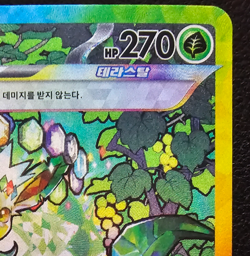 Leafeon ex 200/187 SAR Terastal Festival Festa Sv8a Pokemon Card Korean NM - Image 5
