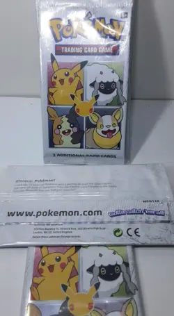 (10) Pokemon TCG 25th Anniversary General Mills Cereal 3-Card Promo Packs - Image 2