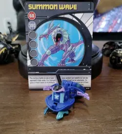Bakugan B1 Aquos Preyas 300G OPEN CORE Attribute Change W/ Card Rare! - Image 1