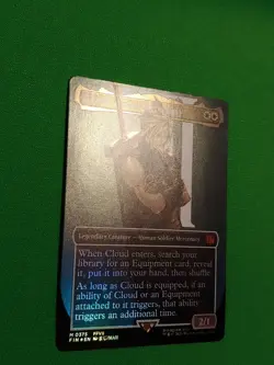 Mtg Magic Cloud, Midgar Mercenary 375 Borderless Foil Final Fantasy - Image 4