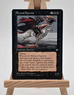 Abyssal Specter Ice Age Magic Karte MTG englisch (Unterweltgespenst) - Image 1