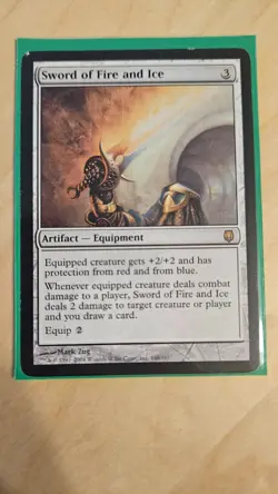 MTG Sword of Fire and Ice (Darksteel) LP - Image 1