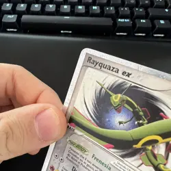 Pokemon Card Rayquaza ex 039 Black Star Promos ITA italiano Played PL - Image 4