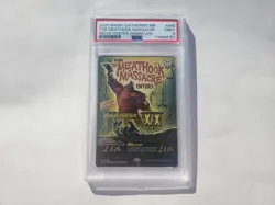 2025 MTG INNISTRAD REMASTERED MOVIE POSTER SC #486 THE MEATHOOK MASSACRE PSA 9 - Image 1