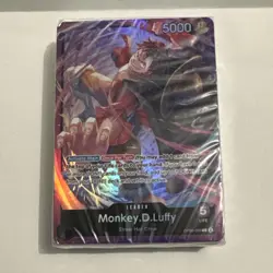 One Piece Starter Deck 18: Purple Monkey.D.Luffy Sealed Deck Only ST-18 - Image 1