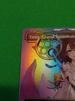 MTG Magic Final Fantasy Yuna, Grand Summoner Borderless Foil - Image 3