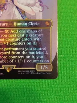 MTG Magic Final Fantasy Yuna, Grand Summoner Borderless Foil - Image 5