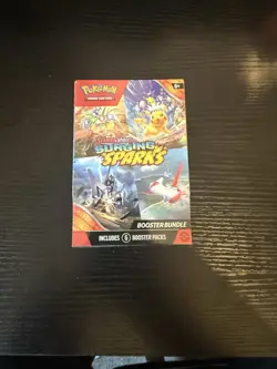 Pokemon TCG Scarlet & Violet Surging Sparks Booster Bundle 6 Packs - New Sealed - Image 1
