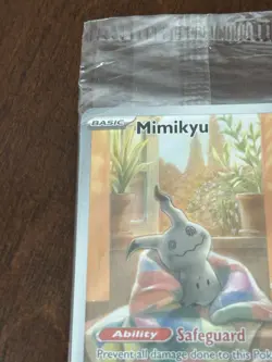 Pokemon TCG Mimikyu 075 Scarlet and Violet Promo Card Sealed, Near Mint - Image 2