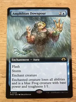 MTG Amphibian Downpour (Extended Art) [Modern Horizons 3] Near Mint Magic - Image 1