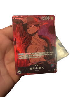 monkey d.luffy eb02-010 alt art leader Chinese card - Image 4
