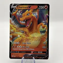 Pokemon TCG Charizard v Darkness Ablaze Card 19/189 - Image 1