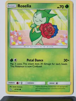 Roselia 4/156 VLP - Ultra Prism Sun Moon Pokemon Card $2 Combined Shipping - Image 1