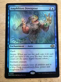 Amphibian Downpour Foil Modern Horizons 3 51 NM MTG - Image 1