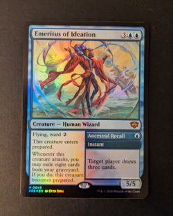FOIL Emeritus of Ideation • NM • Secrets of Strixhaven • MTG - Image 1