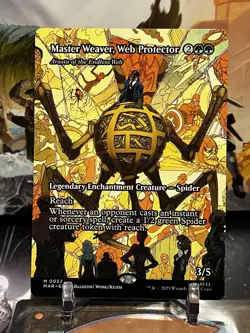 MTG | Arasta of the Endless Web - Master Weaver, Web Protect [MAR Spiderman] NF - Image 1