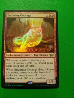 Enduring Courage Duskmourn: House of Horror Foil - Image 1