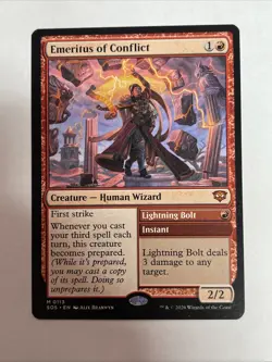 Emeritus of Conflict Secrets of Strixhaven #113 Mythic - Image 1