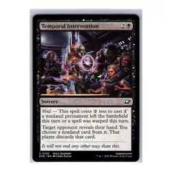 4X Temporal Intervention #120 Regular Common Sorcery MTG 25 Edge of Eternities - Image 1