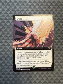 MTG Erode #0310 Extended Art Rare Secrets of Strixhaven (SOS) - Image 1