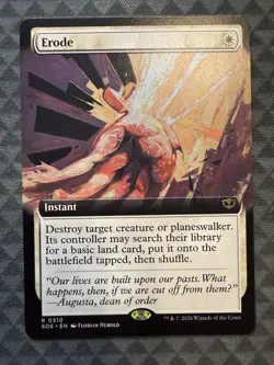 MTG Erode #0310 Extended Art Rare Secrets of Strixhaven (SOS) - Image 2