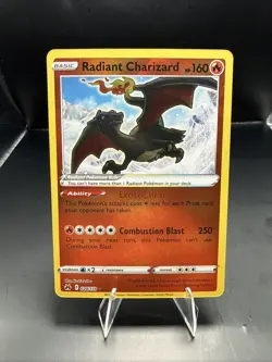 Pokemon TCG Radiant Charizard Crown Zenith 020/159 Holo Radiant Rare A - Image 1