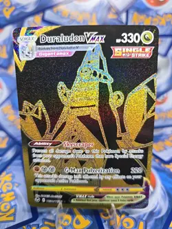 Pokemon TCG Duraludon VMAX Sword & Shield: Silver Tempest TG30/TG30 NM - Image 1