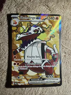 Pokemon TCG Skeledirge ex Paldea Evolved 233/193 Holo Full Art Rare - Image 1