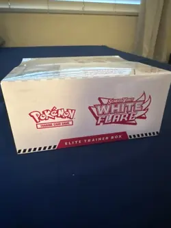 Pokemon TCG Scarlet Violet White Flare ETB Elite Trainer Box Sealed - Image 4